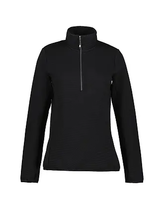 ICEPEAK | Damen Unterzieh Zipshirt Evansdale | schwarz